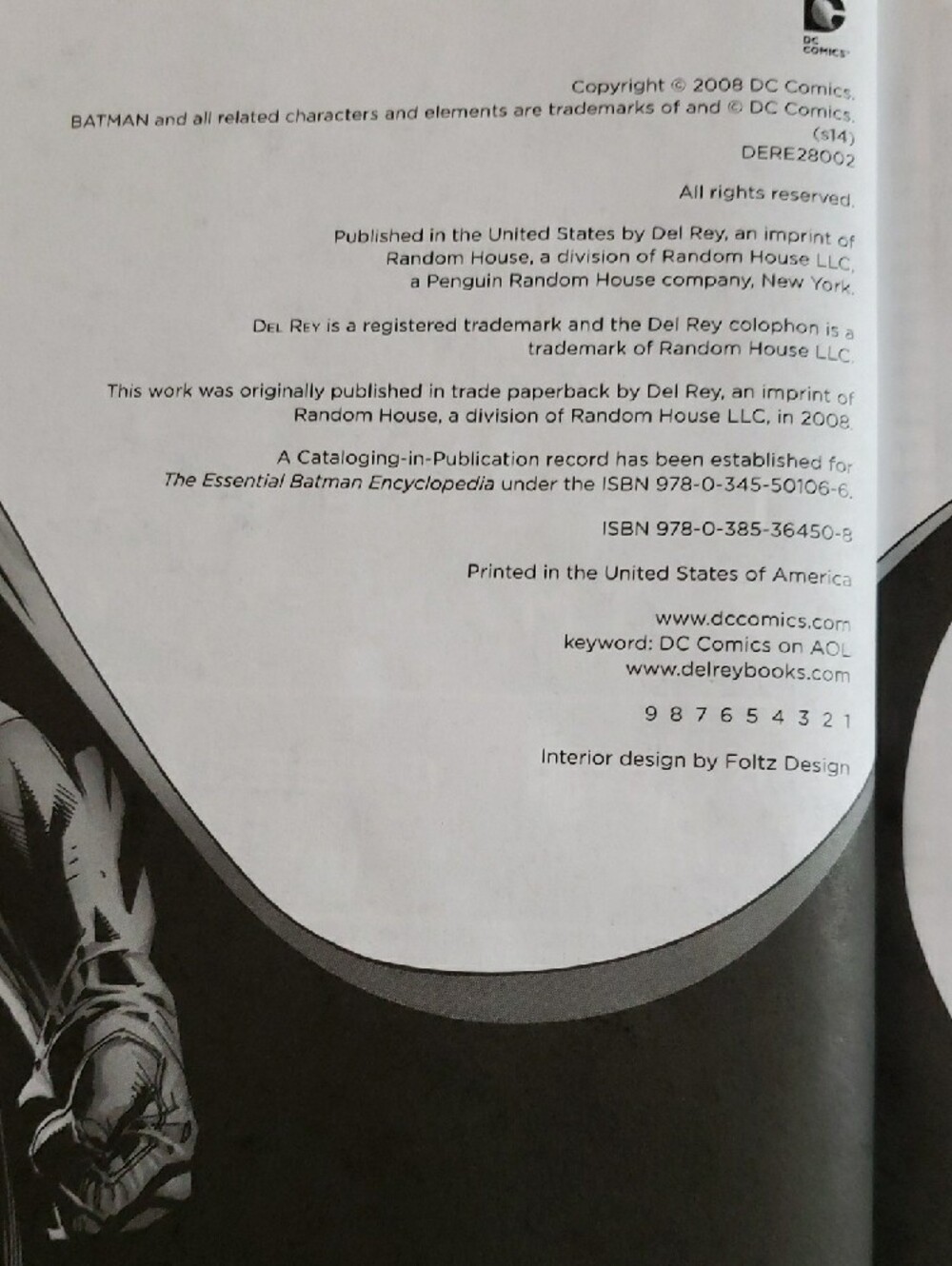 The Essential Batman Encyclopedia - Bold Graphic Cover - Picture 4 of 6